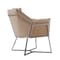 Manhattan Comfort Origami Velvet Accent Chair in Fawn AC052- FN - alternate 7
